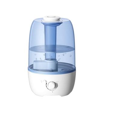 Imagem de MEGAWISE Umidificador para quarto de criança com grande capacidade de 3,2 L, design sem vazamento, saída de névoa fina, desligamento automático, tanque seguro para óleo essencial (branco)