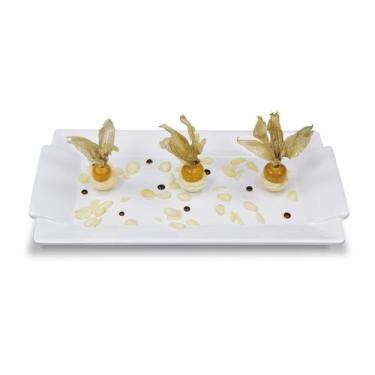 Imagem de Travessa Bandeja Porção 28cm 100% Melamina Gourmet Mix