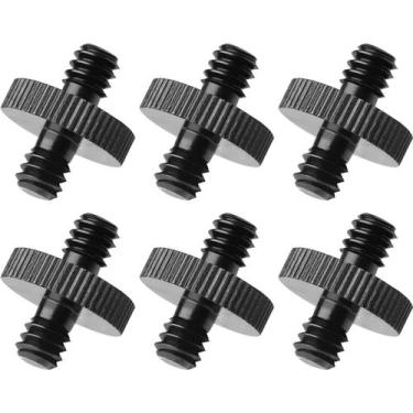 Imagem de Adaptador de parafuso para tripé Sanchamy 1/4 macho para 1/4 macho - 6