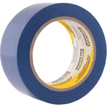 Imagem de Fita Para Demarcação De Solo 48mmx30m Azul - Vonder