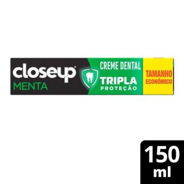 Imagem de Creme Dental Close Up Tripla Proteção Menta 150 g - CloseUp