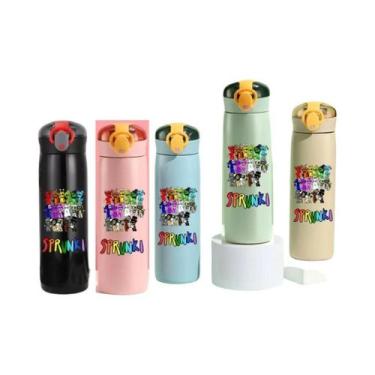 Imagem de Garrafa De Água Esportiva Isolada Sprunki De Grande Capacidade 460ML D