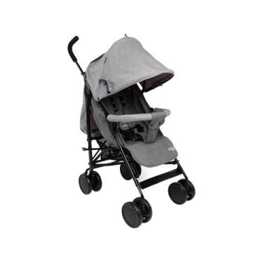 Imagem de Carrinho de Bebê Guarda-Chuva Cosco Kids Hobby - 0 a 15kg, Cinza Mescl