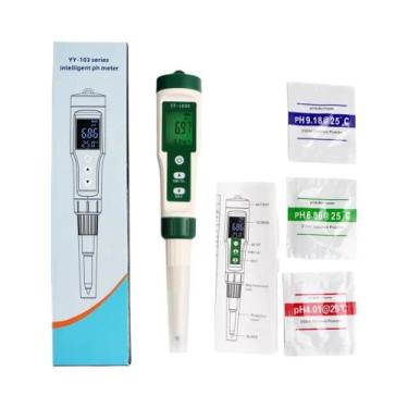 Imagem de Medidor De pH Para Alimentos, Solo, Maquiagem, Queijo, Carne, Frutas, 