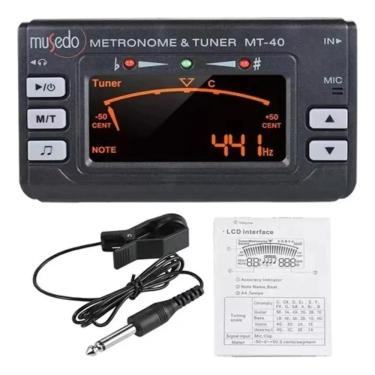 Imagem de 2X Metrônomo Afinador Diapasão Digital 3 Em 1 Profissional