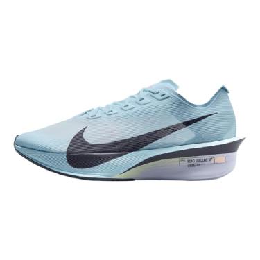 Imagem de Nike Vaporfly 4 Tênis feminino de corrida de estrada (azul gelo/tom azul/matiz ametista/gridiron), Azul glacial/matiz azul/matiz ametista/gridiron, 40 BR