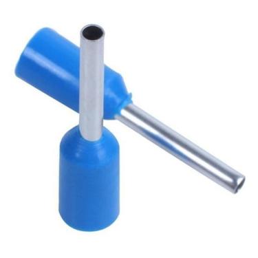 Imagem de Terminal Tubular Ilhós Conector 2,5Mm Pré Isolado - 200 Pçs