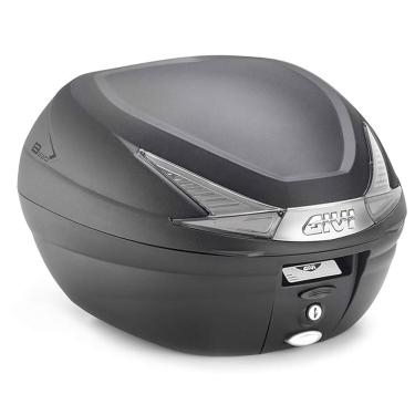 Imagem de Bau Bauleto Moto 33L Monolock Lente Fume Givi B330nt Crosser Titan Fan Bajaj Dafra Bros Fazer Factor