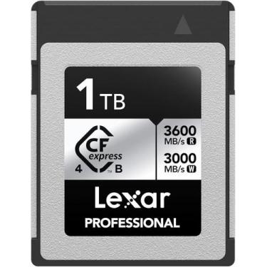 Imagem de Cartão Memória Lexar Cfexpress 1Tb Type B 3600Mb/S Silver