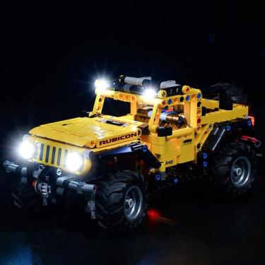 Imagem de Conjunto de luzes para blocos de construção Technic Jeep Wrangler com 