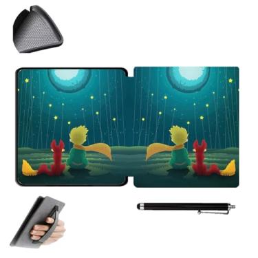 Imagem de GUKSRASO Capa para Kindle Oasis 10ª/9ª Geração 2019/2017 (Modelo: CW24WI/S8IN4O) - Adequado Apenas para 7 Polegadas, Capa Protetora Fina e leve de TPU com Alça de Mão e Caneta