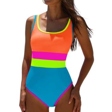 Imagem de Maiô de uma peça popvil 2025 Tummy Control para mulheres