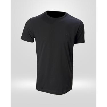 Imagem de Camiseta Masculina Algodão Com Elastano Preto-Masculino
