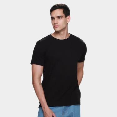 Imagem de Camiseta Forum VII Casual Masculina, Preto, GG