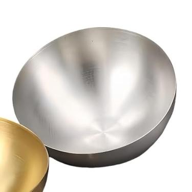 Imagem de Tigela Inox 20 cm, Super Capacidade para Saladas, Bowl de Cozinha em Aço Inoxidável(prata,20)