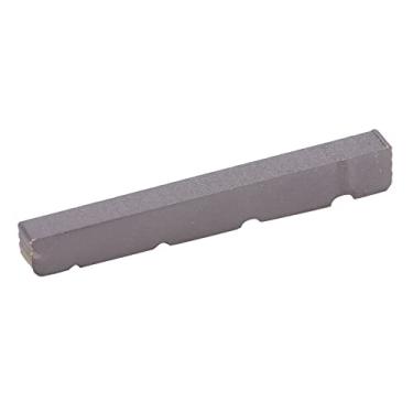 Imagem de RiToEasysports Porca de Baixo de 4 Cordas, Substituição de Latão Durável para Baixo Jazz de Precisão, Porca de Guitarra Pré-slotted de 38mm para Atualização de Baixistas