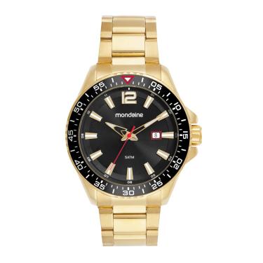 Imagem de Relogio Mondaine Masculino Ref: 32925gpmvde1 Casual Dourado