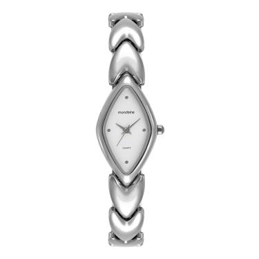 Imagem de Relogio Mondaine Feminino Ref: 32974l0mvnm2 Bracelete Losangular Prateado