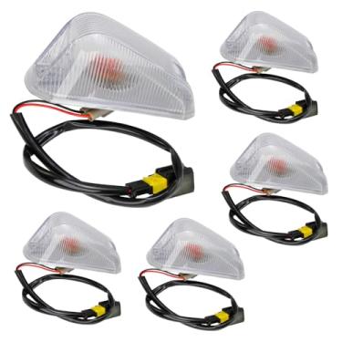 Imagem de CNPAPC 5 peças 926-109 lâmpada marcador de teto frontal conjunto de lâmpada marcador de teto luz de corrida compatível com Ram ProMaster 1500 2500 3500 2014-2023 substituição # 926-109 68232473AA