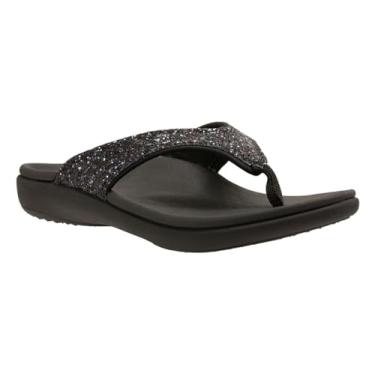 Imagem de REVITALIGN Yumi Glitter feminino, Preto, 12 Wide