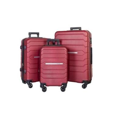 Imagem de Kit 3 malas de viagem Abs 20" 24" 28" Arizona-Feminino