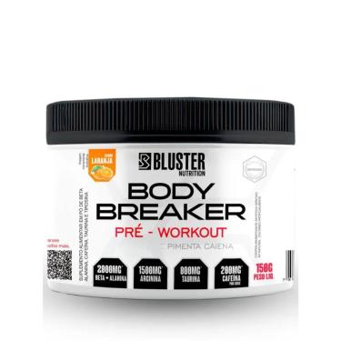 Imagem de Pré Treino Body Breaker 150g Bluster Nutrition Energia Força-Unissex