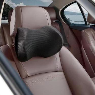 Imagem de Almofada de encosto de cabeça para carro SPRFUFLY Memory Foam Black