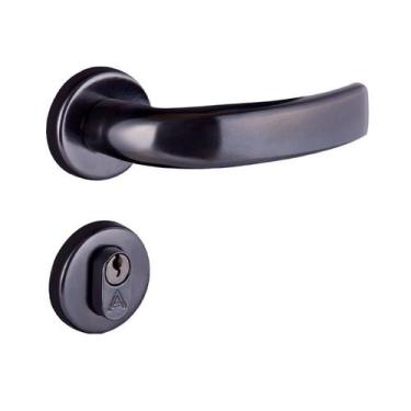 Imagem de Fechadura Entrada Galaxy 4cm Roseta Aliança - Aliança Metalúrgica