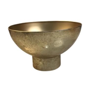 Imagem de IEUDNS Vaso de metal para flores, plantas e plantas, ideal para decoração de mesas de jantar e casamentos, L