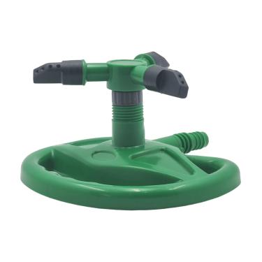 Imagem de Irrigador De Jardim Giratório Aspersor Irrigação Para Gramado Horta Rotativo 360 Sprinkler Automático