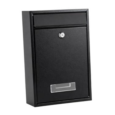 Imagem de Generic Caixa de Correio com Fechadura, às Intempéries, com Chaves, Porta-Jornais, Montagem na Parede, Ideal para Portão, Quintal, Casa e