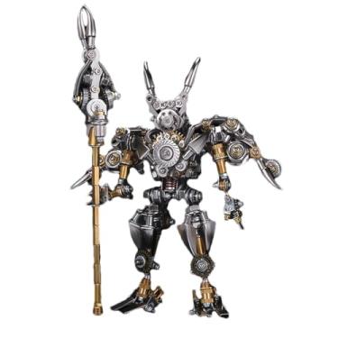 Imagem de Quebra-cabeças para adultos de metal,Quebra-cabeças de metal para adultos,Modelos de metal de figuras chinesas antigas para adultos construirem | Kits de modelo de quebra-cabeças de metal - K