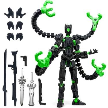 Imagem de Aesinos T13 Assembly Completed Action Figure 3D Printed Multi-Jointed Movable T13 Nova 13 Robot d13 Accessories Best Birthday Festival Gift Desktop Decorations for Game Lovers