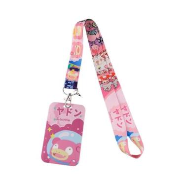 Imagem de Cordão Gengar Para Pescoço, Porta-Crachá, Chaveiro, Acessórios De Moda