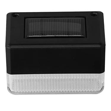 Imagem de Garosa Lâmpada Solar de Passo, 4 Peças, Luzes Solares para, Ambientes Externos, Com 3led Rgb, Modos de Mudança, Ip65, à Prova d'água para Jardim, Quintal, Pátio, Decoração