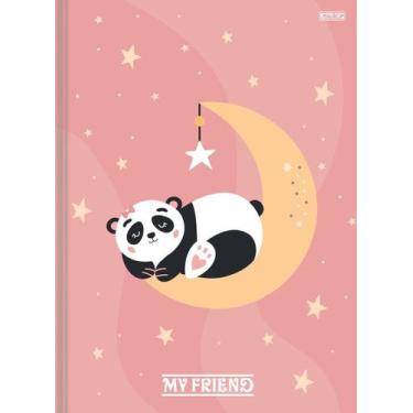 Imagem de Caderno Brochura Grande Universitário My Friend 48 Folhas Capa Dura An