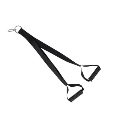 Imagem de Baoblaze Faixa elástica para treinamento de tríceps com mosquetão para exercícios de bíceps, costas e ombros. Ideal para academia, Style B