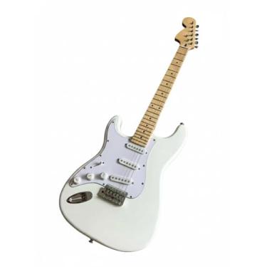 Imagem de 39 Inch Electric Guitar – Solid Basswood Body, Maple Fretboard & 3 Single-Coil Pickups