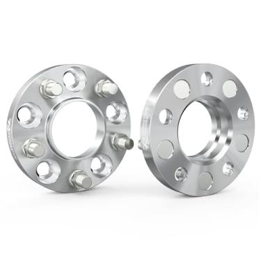 Imagem de Espaçadores de roda 5x115 25 mm - 5 Lug CNC forjado espaçador Hubcentric 1 polegada compatível com Dodge Charger 2006-2022 Challenger 2008-2022 Magnum 2005-2008/Chrysler 300c - M14x1,5 e 71,6 mm| 2