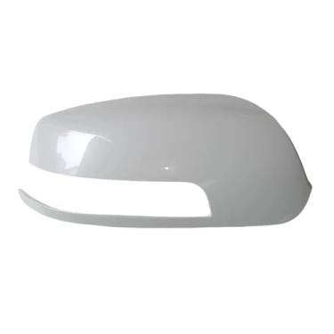 Imagem de Acessórios do lado esquerdo e direito Compatível com kia sorento 2009 2010 2011 2012 2013 2014 espelho retrovisor do carro capa caso escudo(Pearl White RH)