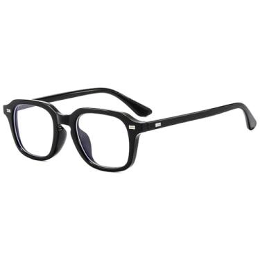 Imagem de Óculos de Sol Rivets Unissex com Lentes Espessas e Proteção UV400 para Esportes ao Ar Livre, Corrida e Ciclismo, Preto e Transparente