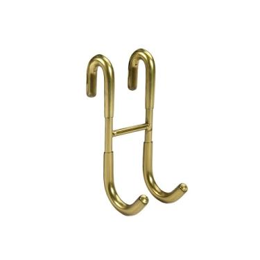 Imagem de Gancho para Porta de Chuveiro - Banho Pendurar Toalha Instalação Fácil Sem Perfuração Aço Inoxidável Resistente à Ferrugem e Corrosão Versátil Toalhas