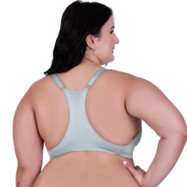 Imagem de Sutiã Plus Size Reforçado Nadador Bojão Soutien Grande - Naka Modas, V
