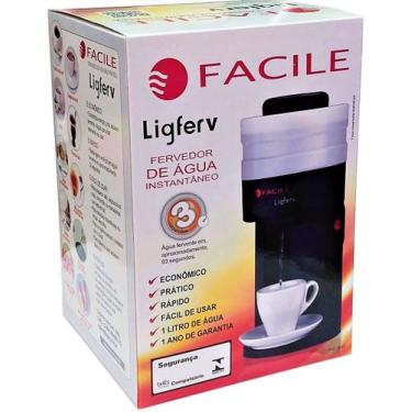 Imagem de Conj 2 LIGFERV + 2 Mini Coadores nº1 - Facile, 220V