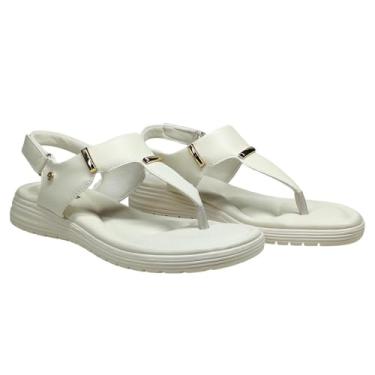 Imagem de SANDÁLIA RASTEIRA COMFORTFLEX SUPER (Coconut, BR, Adulto, Numérico, 37)