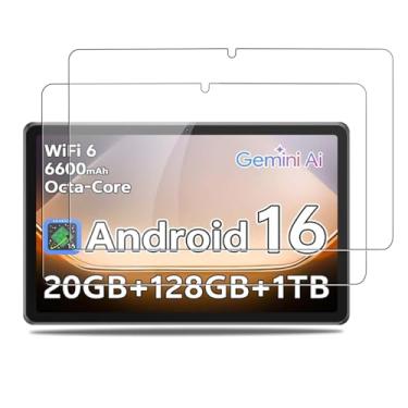 Imagem de NOUKAJU Protetor de tela para tablet SHARECLOUD P10_T de 10,1 polegadas, vidro temperado HD, dureza 9h, arranhões, anti-impressão digital, protetor de filme de vidro temperado para SHARECLOUD P10_T [2