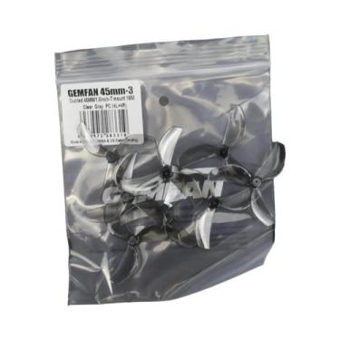Imagem de Conjunto De Hélices Gemfan De 3 Lâminas 45mm Para Drones FPV RC Freest