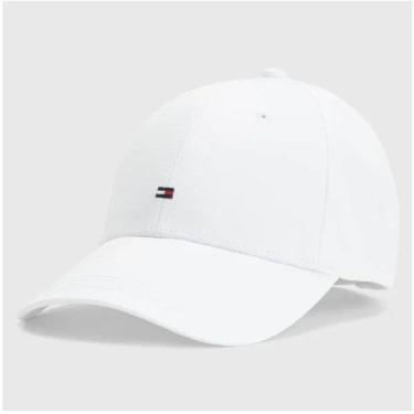 Imagem de Boné Tommy Hilfiger Clássico Aba Curva Branco-Masculino