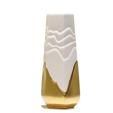 Imagem de Vaso de cerâmica para sala de estar, hotel, vila, arranjo de flores secas, decoração de flores, vasos de flores (C)