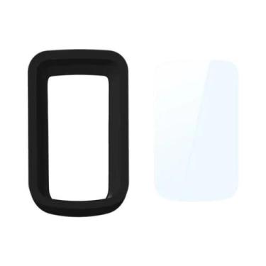 Imagem de Capa Protetora De Silicone Preta Para Computador De Bicicleta GPS IGPS